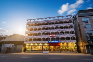 A szálláshely bejárata