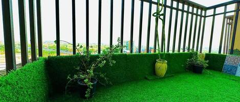 Overnattingsstedets uteområder