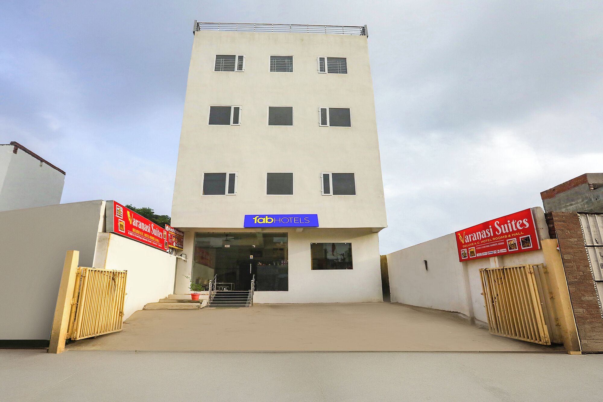 Fassade der Unterkunft