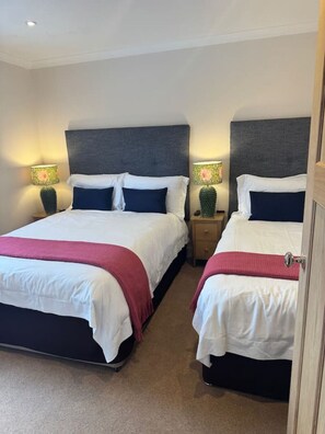 1 غرفة نوم ومكتب وواي فاي