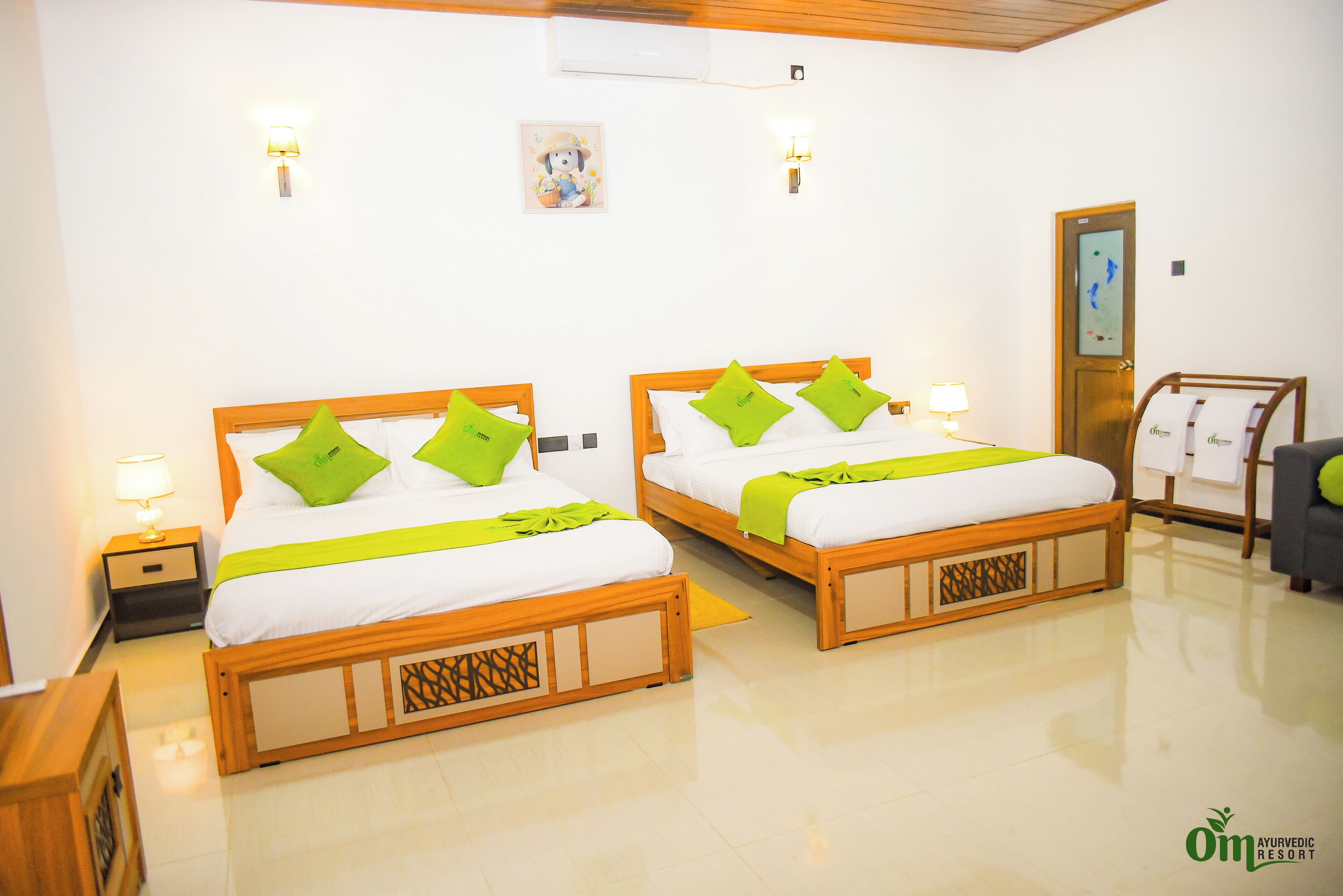 ميني بار ومكتب وواي فاي مجانًا وملاءات أسرّة