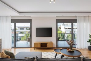 Classic Apartment | Living room | 55-inch Smart TV with digital channels