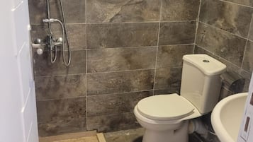 Towels, soap, toilet paper