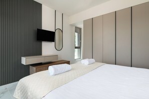 2 chambres, fer et planche Ă repasser, Wi-Fi gratuit, draps fournis