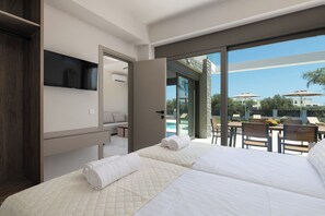 2 soverom, safe på rommet, strykejern/-brett og wi-fi (inkludert)