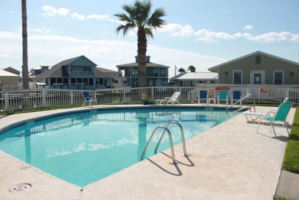 Indoor pool, a heated pool