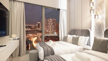 Zimmersafe, Verdunkelungsvorhänge, schallisolierte Zimmer