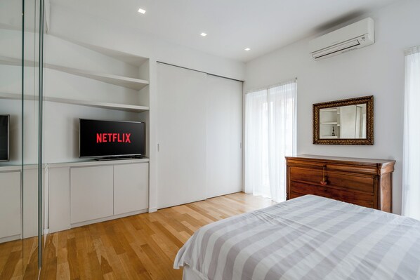 2 soveværelser, strygejern/strygebræt, Wi-Fi, sengetøj