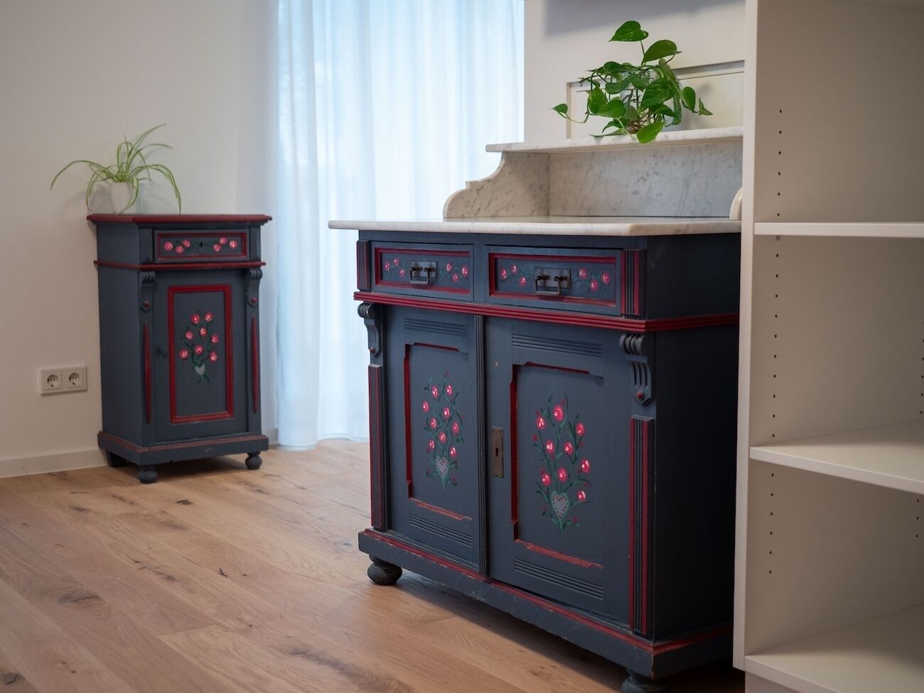 Comfort-Studio, rollstuhlgeeignete Dusche, Balkon | Innenbereich