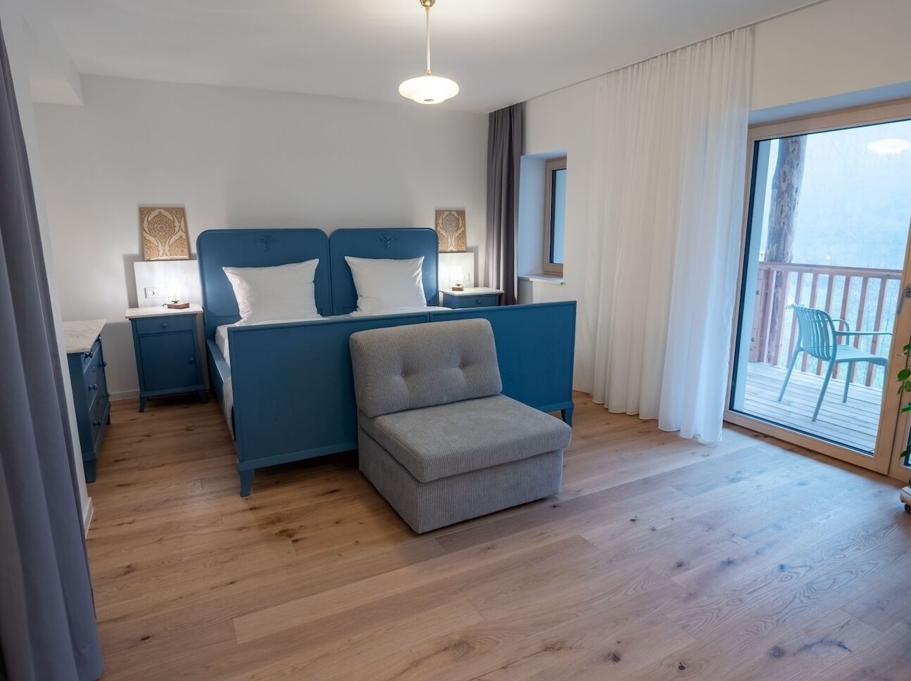 Comfort studio suite, balkon | Hypoallergeen beddengoed, verduisterende gordijnen, geluiddichte muren