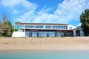 Private beach