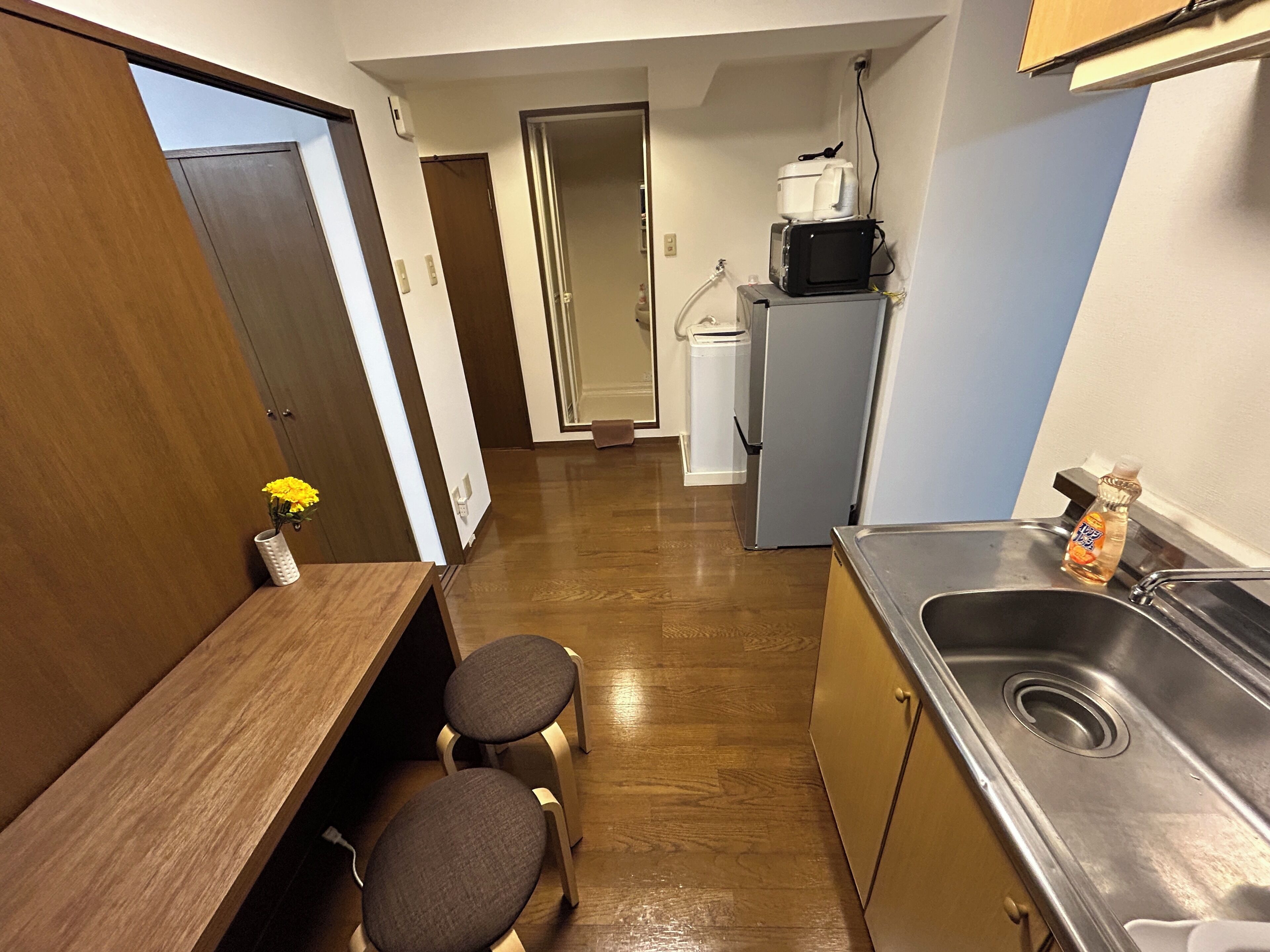 Economy Apartment, Non Smoking, Balcony (401) | Desk, blackout drapes, iron/ironing board, free WiFi