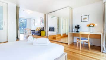 1 bedroom, iron/ironing board, free WiFi, bed sheets