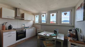 Microwave, oven, stovetop