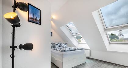 Ferienwohnung mit Blick auf das Jever Schloss