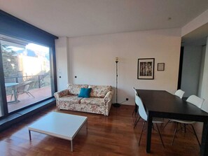 Deluxe Apartment | Living area - Lugano Apartments  (Lugano)