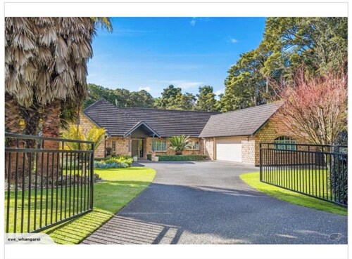 Serene Whangarei Lifestyle Luxurious Modern Home With Trees and Garden Views
