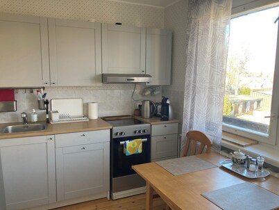 Spacious flat in the center