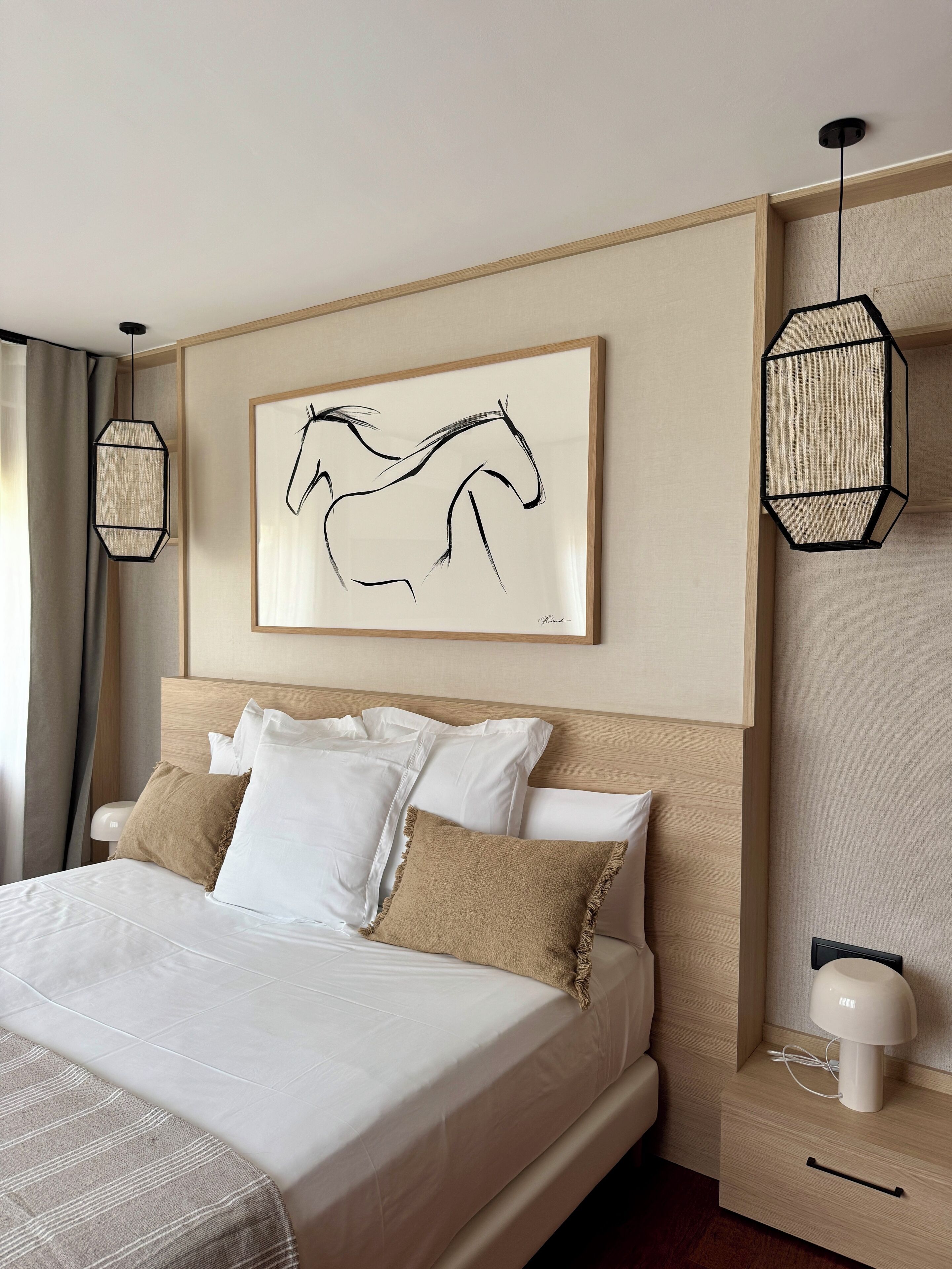 Draps en coton égyptien, literie de qualité supérieure