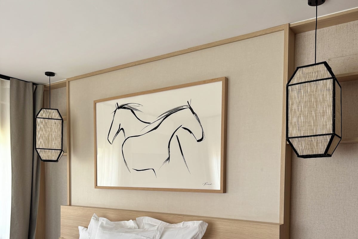 Standard Double Room, Private Bathroom, Valley View | Egyptian cotton sheets, premium bedding, down comforters