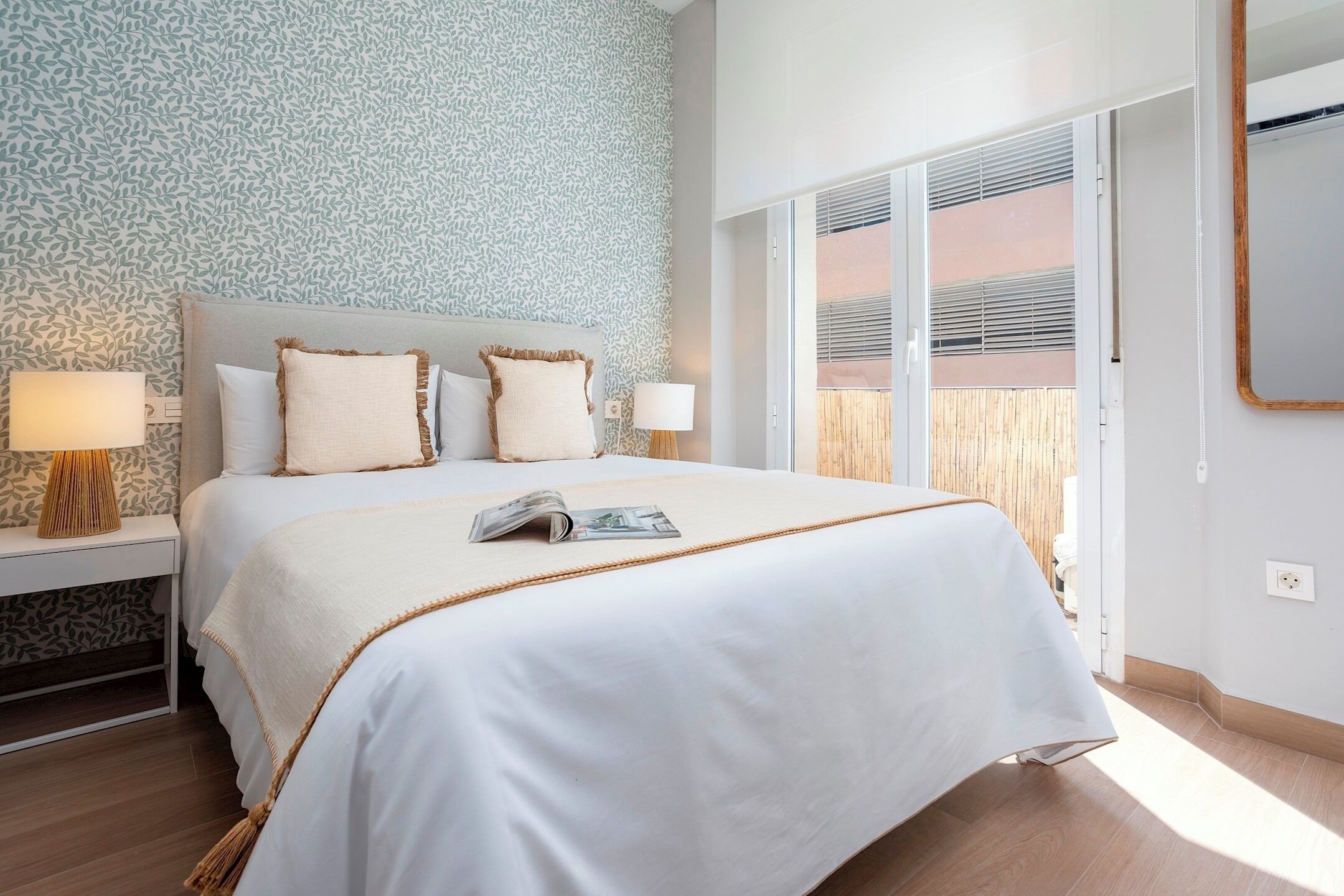 Apartment (2 Bedrooms) | Iron/ironing board, bed sheets