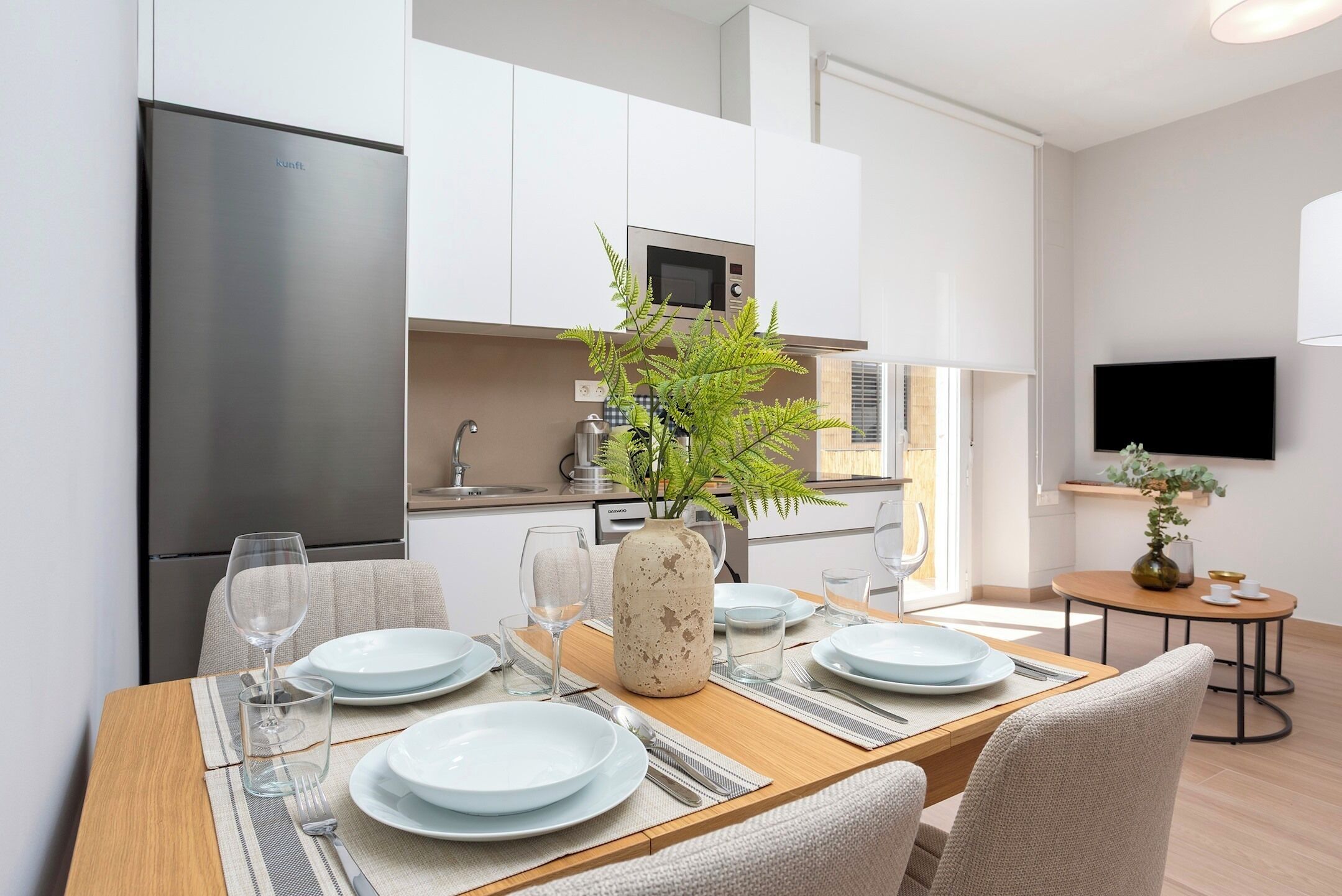 Appartement (2 Bedrooms) | Repas dans la chambre