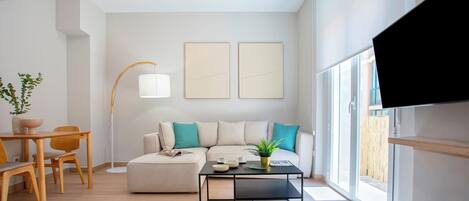 Apartment (1 Bedroom) | Living area