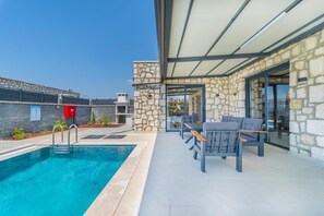 Deluxe Villa, Private Pool | Terrace/patio