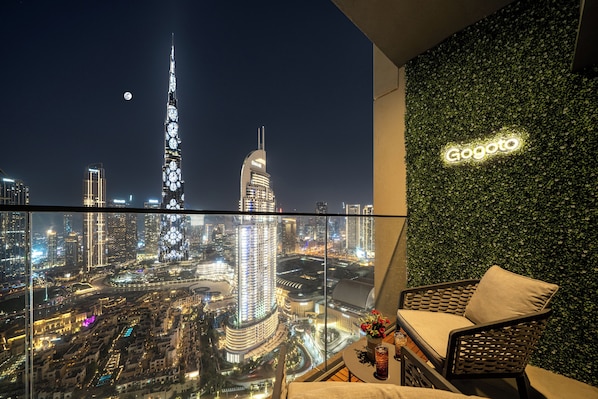 Premium Apartment, Balcony, City View | Balcony