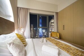 In-room safe, blackout drapes, iron/ironing board, free WiFi