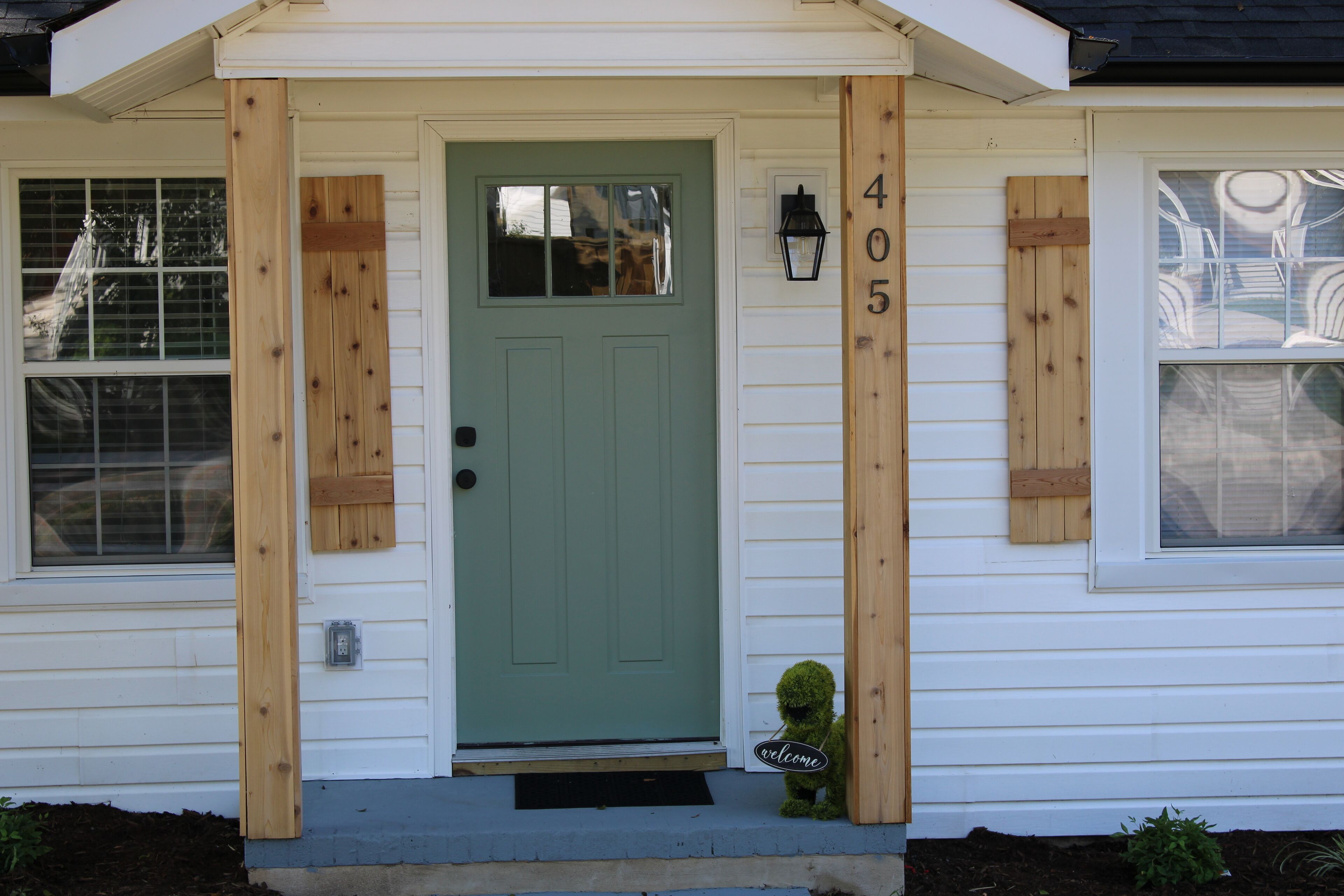 Exterior detail
