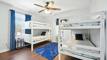 House, Multiple Beds, Patio, Garden View (Salty Tradewind Retreat) | Individually decorated, individually furnished, bed sheets
