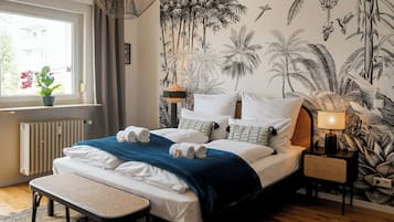 Superior-Apartment | Bügeleisen/Bügelbrett, kostenloses WLAN