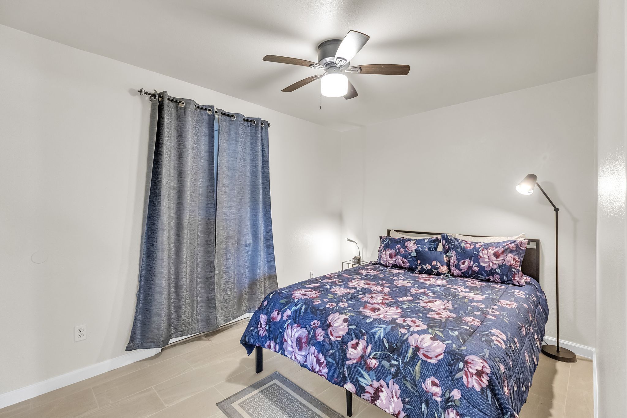 Individually decorated, individually furnished, iron/ironing board