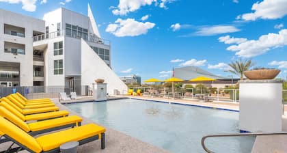 Tropical-Inspired Chic Escape Pool, Patio & Sky Lounge