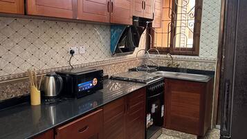 Microwave, oven, stovetop