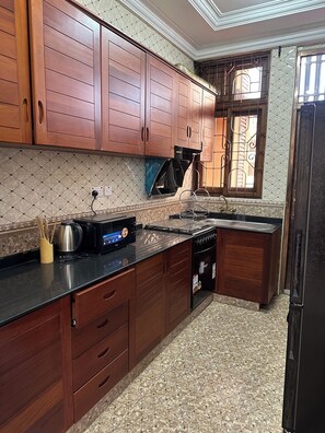 Microwave, oven, stovetop