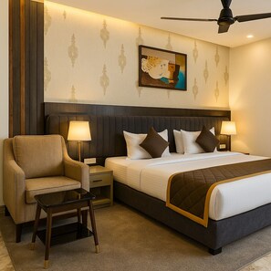 Deluxe dubbelrum eller tvåbäddsrum | Gratis wi-fi