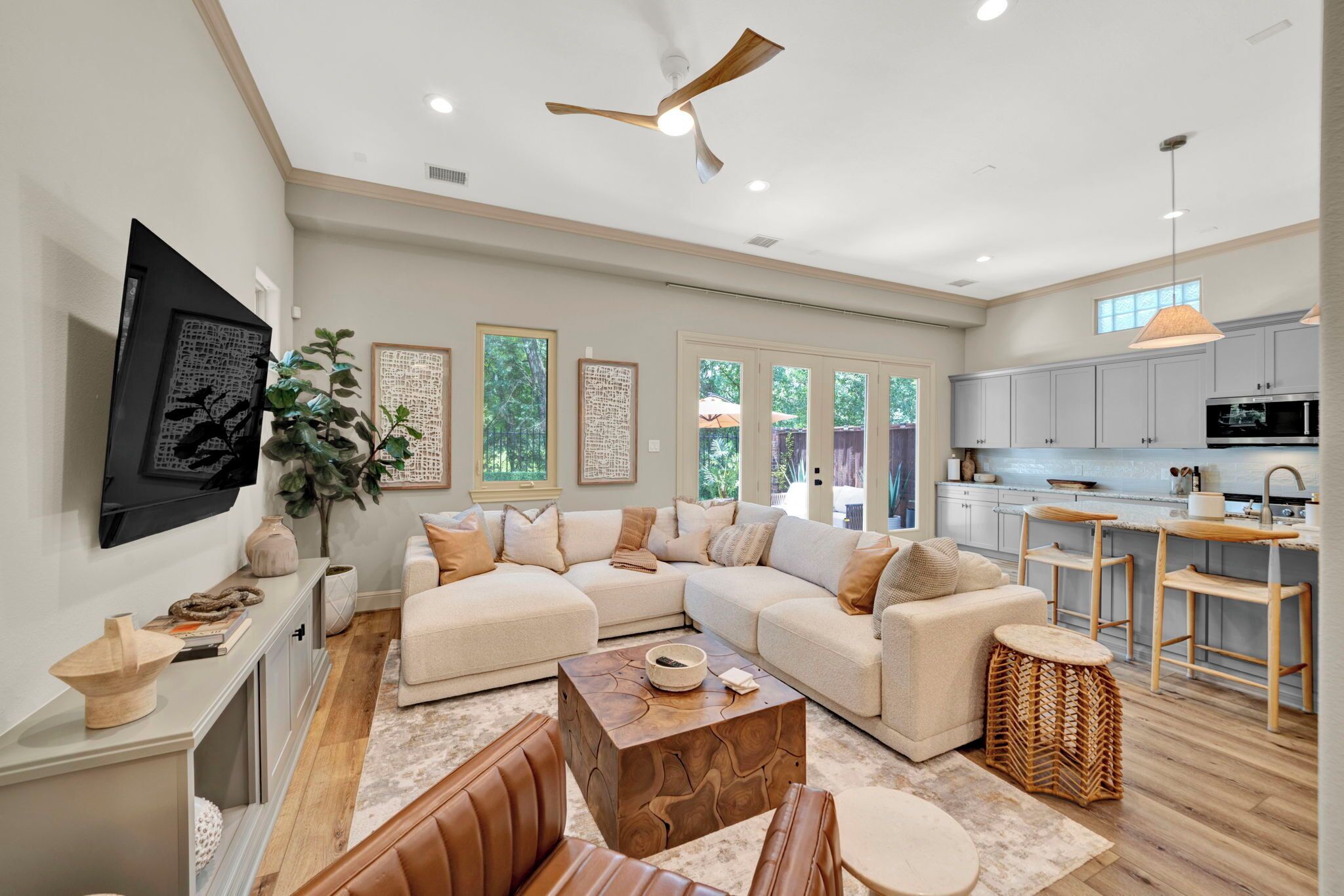 Smart TV y monitor de computadora 