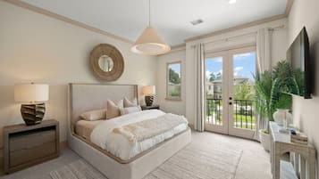 3 chambres, bureau, fer et planche Ă repasser, lit parapluie