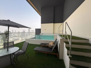 Apartment, 2 Schlafzimmer, eigener Pool | Pool | Innenpool