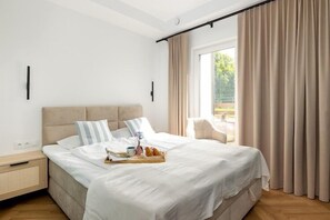 1 Schlafzimmer, BĂŒgeleisen/BĂŒgelbrett, Reisekinderbett, kostenloses WLAN