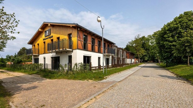Exterior - Comfortable apartment with a terrace (Trzesacz)