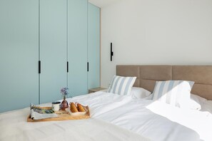 1 bedroom, iron/ironing board, travel crib, WiFi (free) - Comfortable apartment with a terrace (Trzesacz)