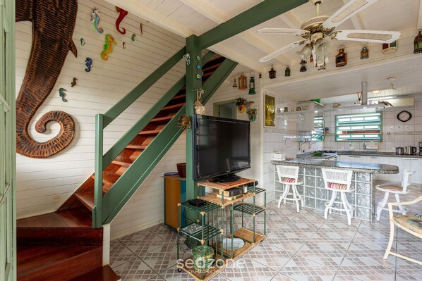 Interior - Pleasant Townhouse w/ BBQ 90m From the Sea Rdd657 (Florianópolis)