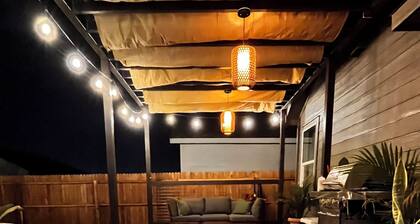 Lackland Air Force Base at 9 min-Brauning Lake at 25 min-3 bdr-King size-Grill