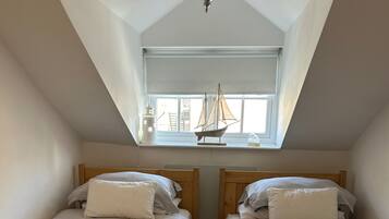 2 kamar tidur, Wi-Fi gratis, dan seprai linen