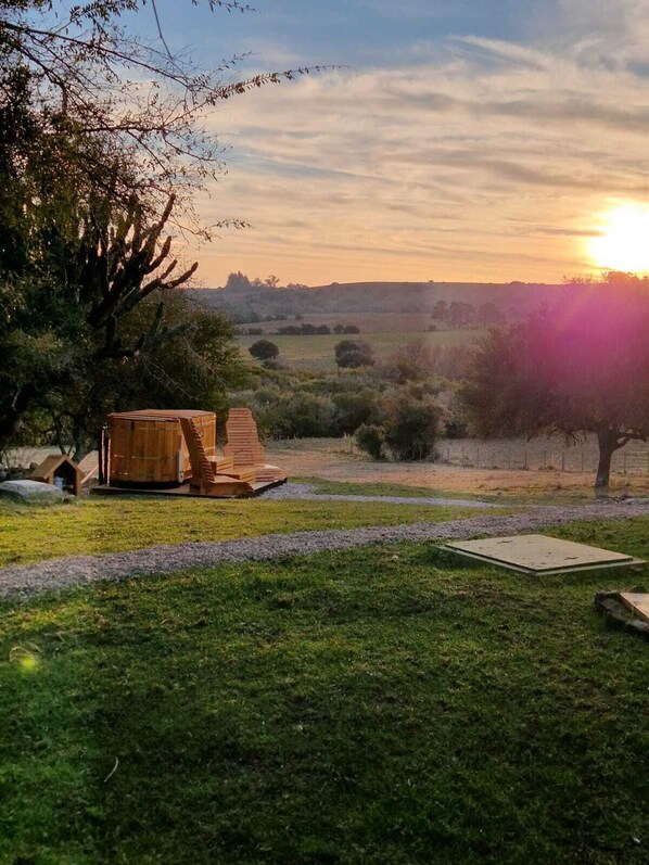 Overnattingsstedets uteområder