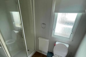 Shower, hair dryer