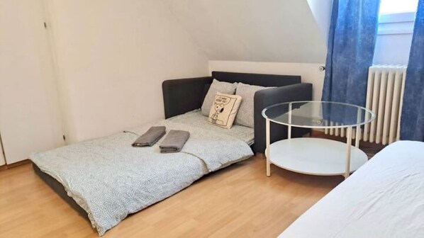 1 Schlafzimmer, kostenloses WLAN, Bettwäsche